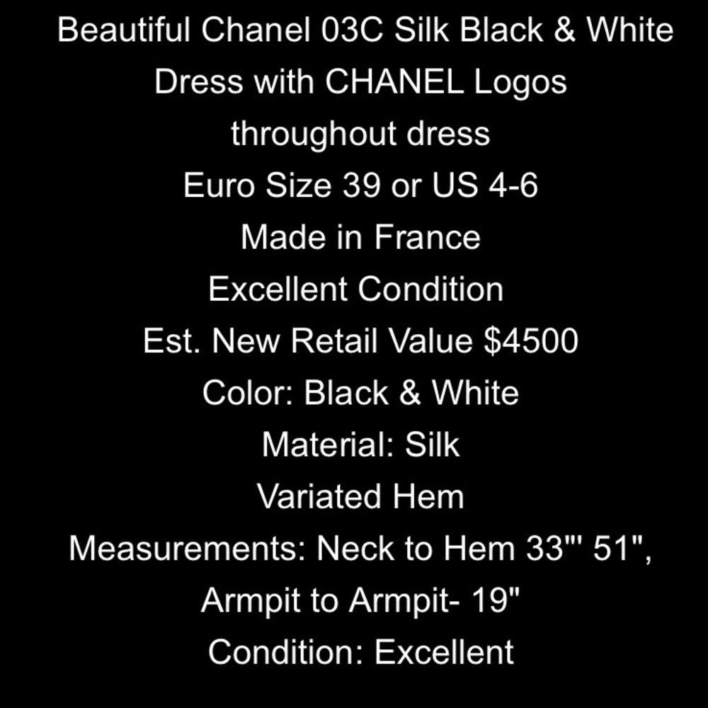 🖤Beautiful Chanel silk dress🖤 - Picture 8 of 8